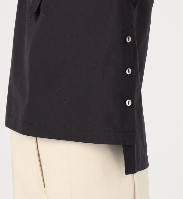 TOMORROWLAND collection「コットントロピカル サイドスリットブラウス」|シャツ・ブラウス|