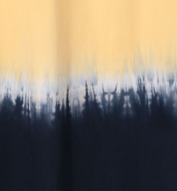 MACPHEE「ディップダイ ギャザーマキシスカート」|フレア|