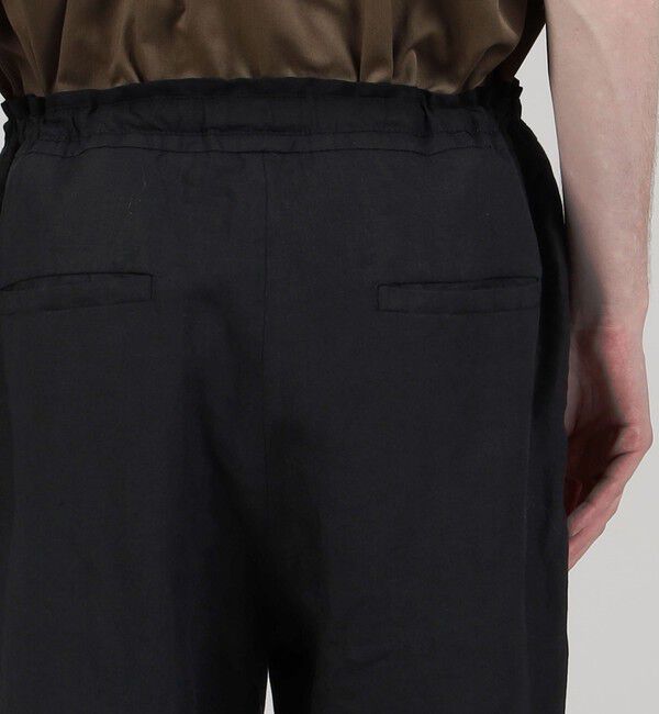 TOMORROWLAND MENS「60リネン バギーイージーパンツ」|その他|