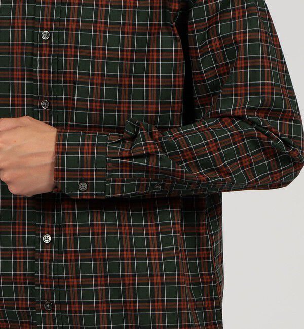 TOMORROWLAND MENS「コットンウールボイル セミワイドカラーシャツ」|シャツ・ブラウス|