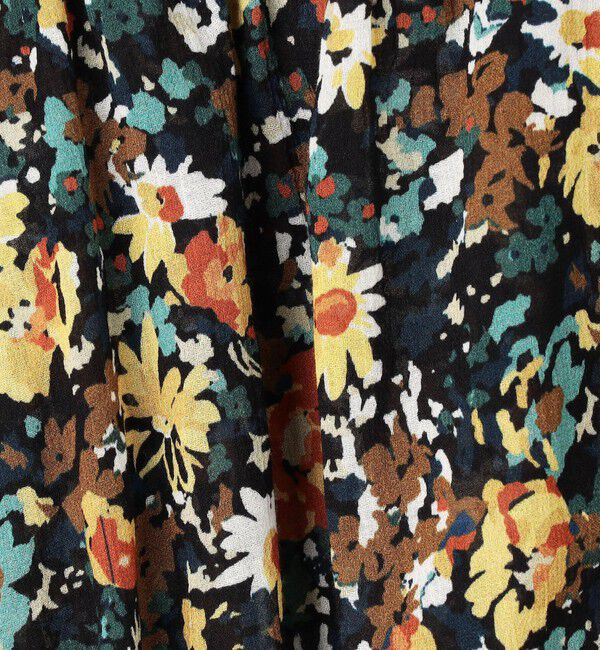 SOULEIADO「コットンプリント シャーリングブラウス」|シャツ・ブラウス|