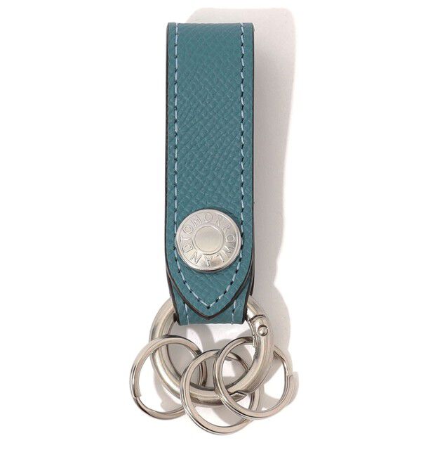 TOMORROWLAND GOODS「【別注】BROOKLYN MUSEUM レザー キーケース」|チャーム・キーホルダー|63 ライトブルー