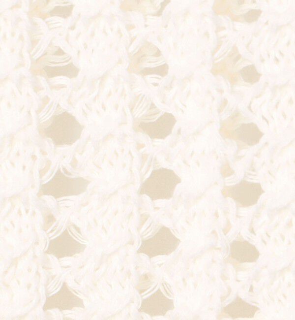 GALERIE VIE「オープンワークコットン フードプルオーバー」|パーカー|