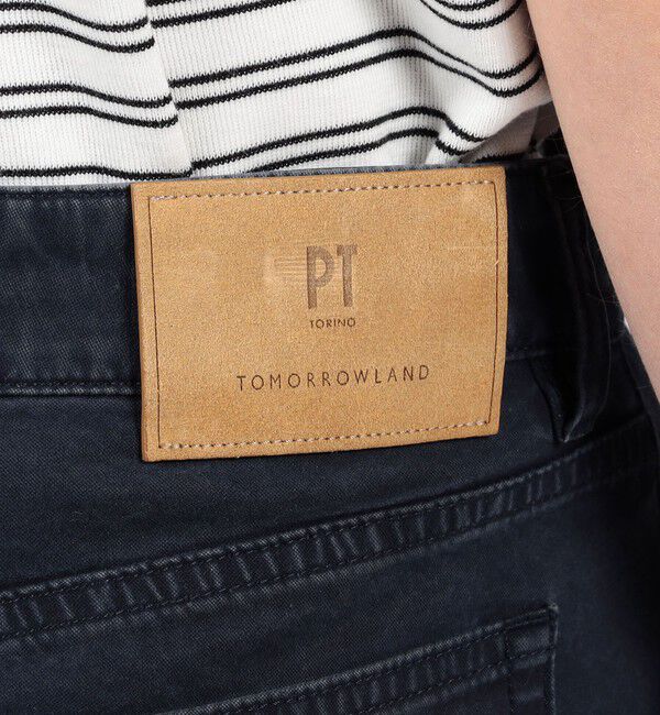 TOMORROWLAND MENS「【別注】PT TORINO ストレッチチノ 5ポケットパンツ」|チノ|