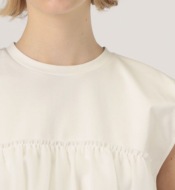 Ballsey「ジャージーコンビ ティアードプルオーバー」|Tシャツ・カットソー|