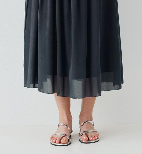 GALERIE VIE「ライトシルクストレッチ イージータックスカート」|スカート|