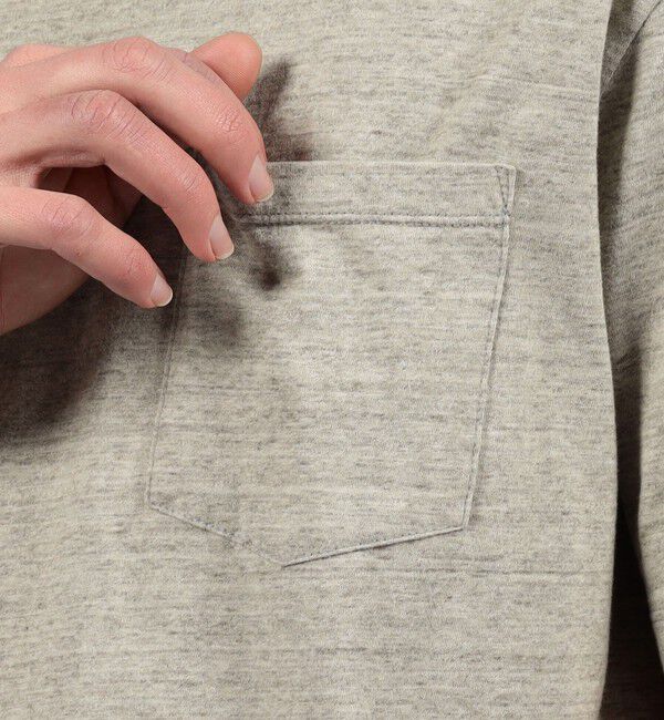 TOMORROWLAND MENS「オーガニックコットン クルー ハーフスリーブカットソー」|Tシャツ・カットソー|