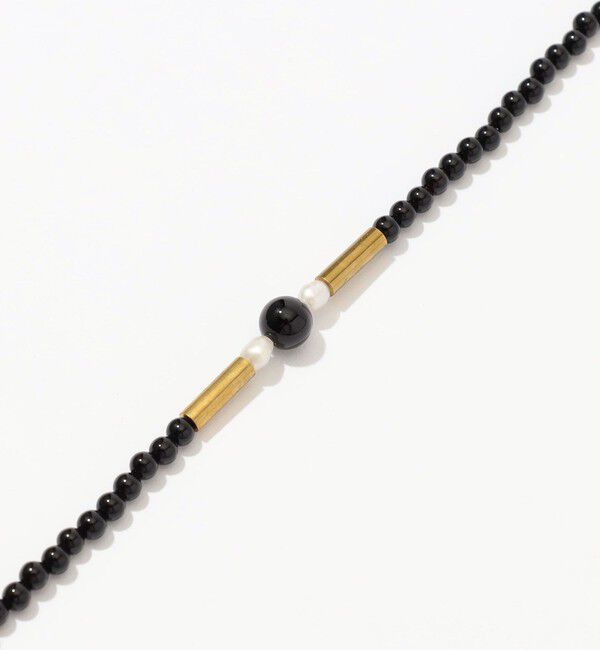 TOMORROWLAND GOODS「IRIS 47 オニキス グラス チェーン ネックレス」|その他|