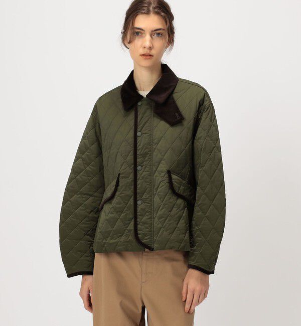 MACPHEE「キルティング テントラインジャケット」|ブルゾン・スタジャン|