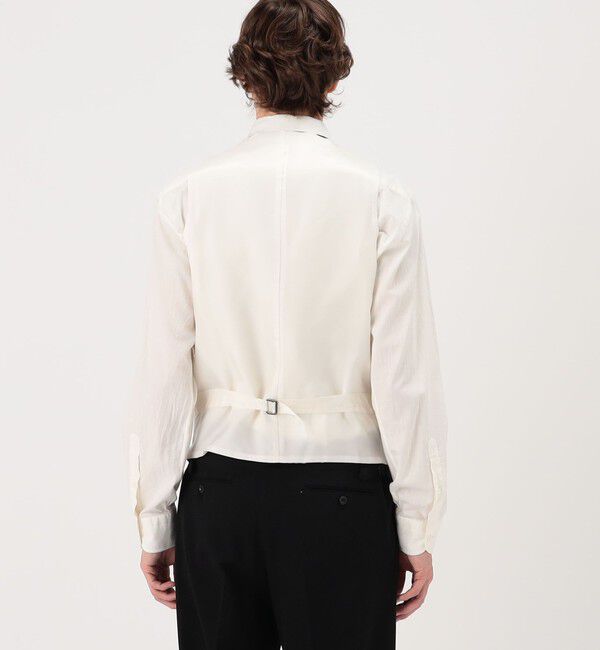 TOMORROWLAND MENS「 ウールバラシャ 5B ベスト」|ベスト・ジレ|