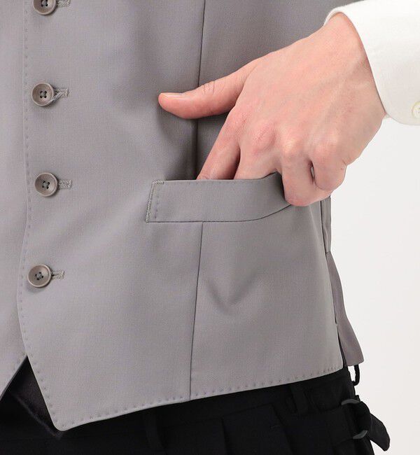 TOMORROWLAND MENS「ウール 5Bベスト」|ベスト・ジレ|