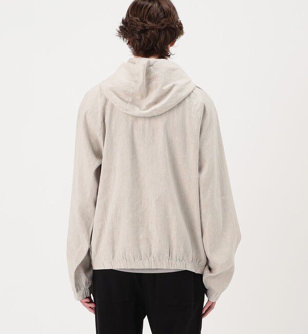 JAMES PERSE「リネンブレンド ジップフロント パーカ MLIM2188」|ブルゾン・スタジャン|