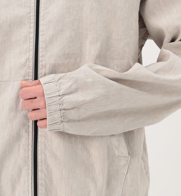 JAMES PERSE「リネンブレンド ジップフロント パーカ MLIM2188」|ブルゾン・スタジャン|