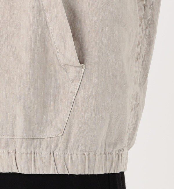 JAMES PERSE「リネンブレンド ジップフロント パーカ MLIM2188」|ブルゾン・スタジャン|