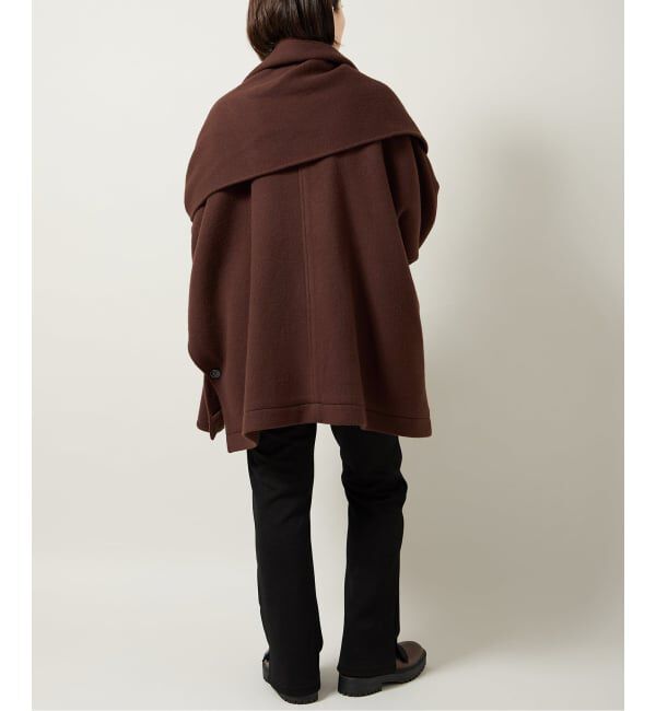  「MUFFLER PONCHO コート」|ポンチョ・ケープ|