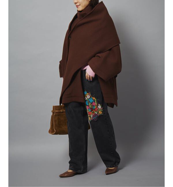  「MUFFLER PONCHO コート」|ポンチョ・ケープ|