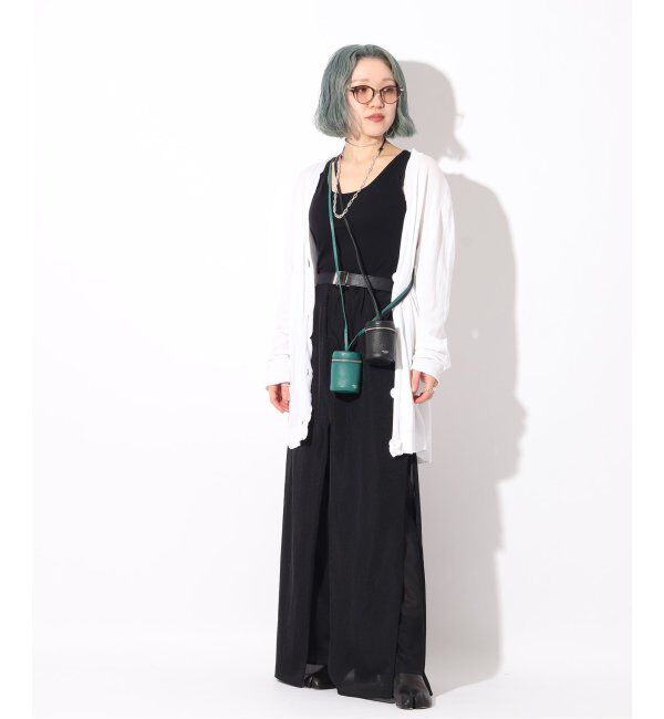  「【blancle/ ブランクレ】S.LETHER/M.LEATHER CYLINDER BAG」|ショルダー・メッセンジャー|