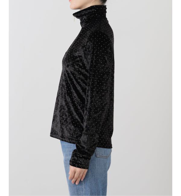  「SIMONE WILD STUD VELVET TROYER：カットソー」|Tシャツ・カットソー|