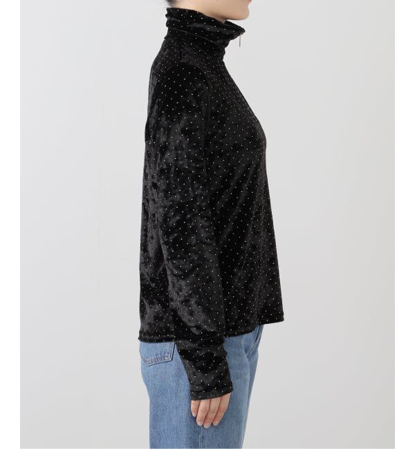  「SIMONE WILD STUD VELVET TROYER：カットソー」|Tシャツ・カットソー|