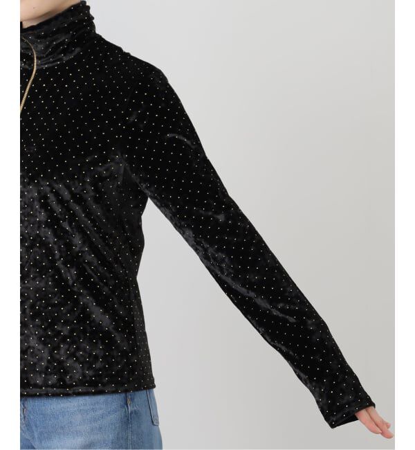  「SIMONE WILD STUD VELVET TROYER：カットソー」|Tシャツ・カットソー|