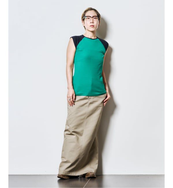  「CHINO STRAIGHT スカート」|スカート|