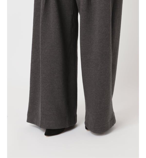  「TANAKA 別注 COMBI WIDE TROUSERS ST-232-DG[SWEAT]：デニムパンツ」|デニム|