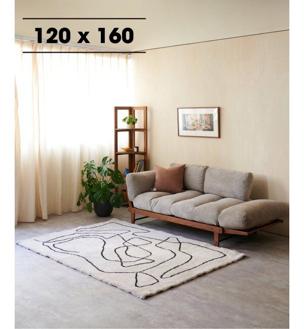 journal standard Furniture「FERNERO RUG 120x160　フェルネロラグ」|その他|ナチュラル