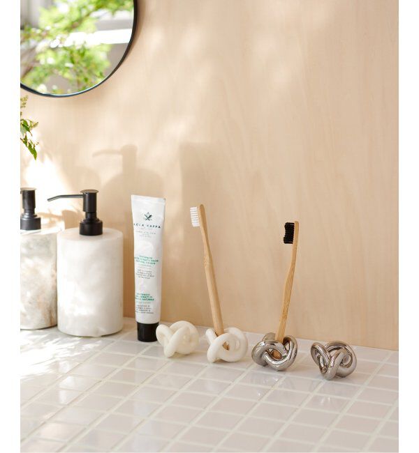 journal standard Furniture「TOOTHBRUSH STAND　歯ブラシスタンド シルバー」|トイレタリー・ランドリーグッズ|