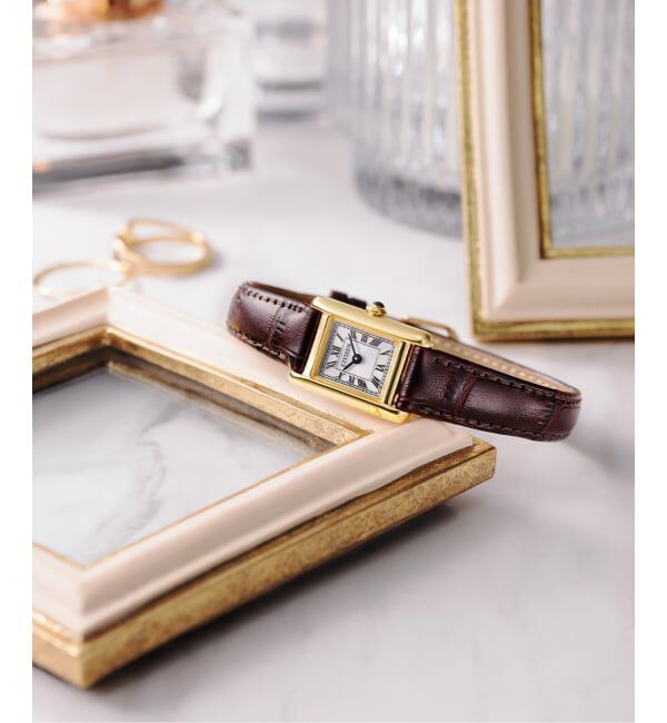 HIROB「CITIZEN Kii Classic Square EG2797-13A Yellow gold」|腕時計|