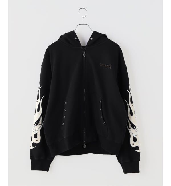 JOINT WORKS「SUPPLIER / サプライヤー Fire Tribal Patch Zip Hoodie」|パーカー|