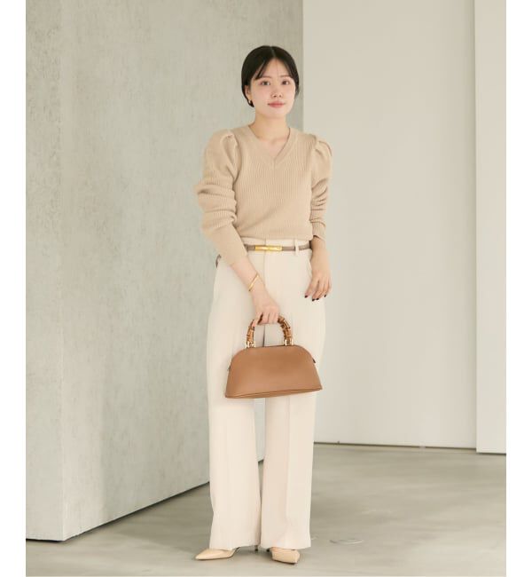 Plage「《追加》washable straight パンツ 3」|スラックス|