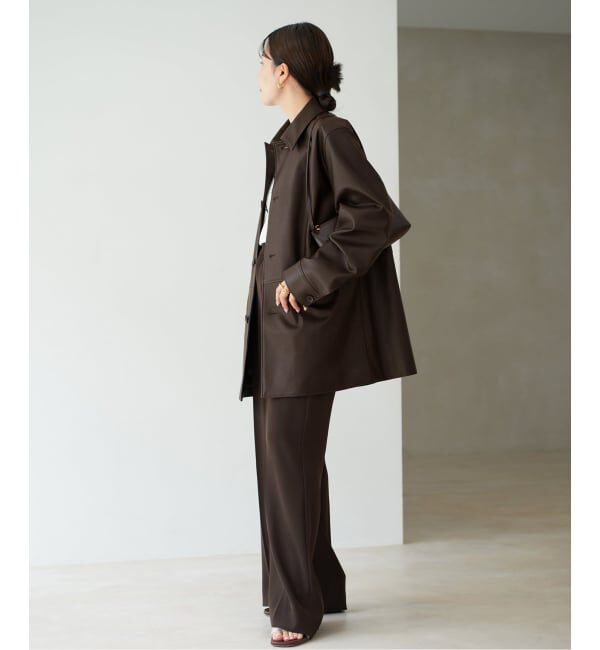 Plage「《追加》washable straight パンツ 3」|スラックス|