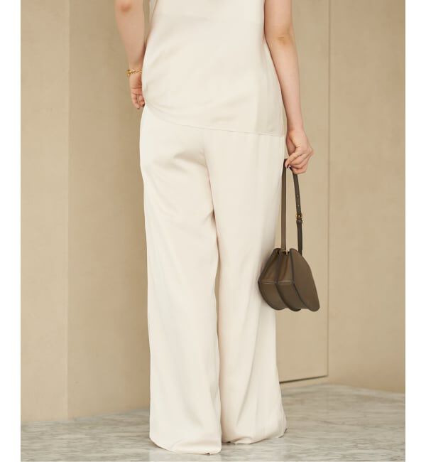 Plage「《追加》dull satin relax パンツ」|その他|