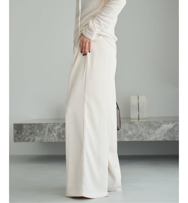 Plage「《追加》dull satin relax パンツ」|その他|