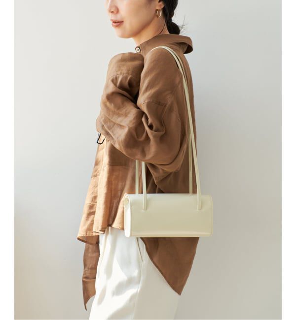 Plage「《追加予約》RAMIE LYOCELL CROPPED シャツ 2」|シャツ・ブラウス|