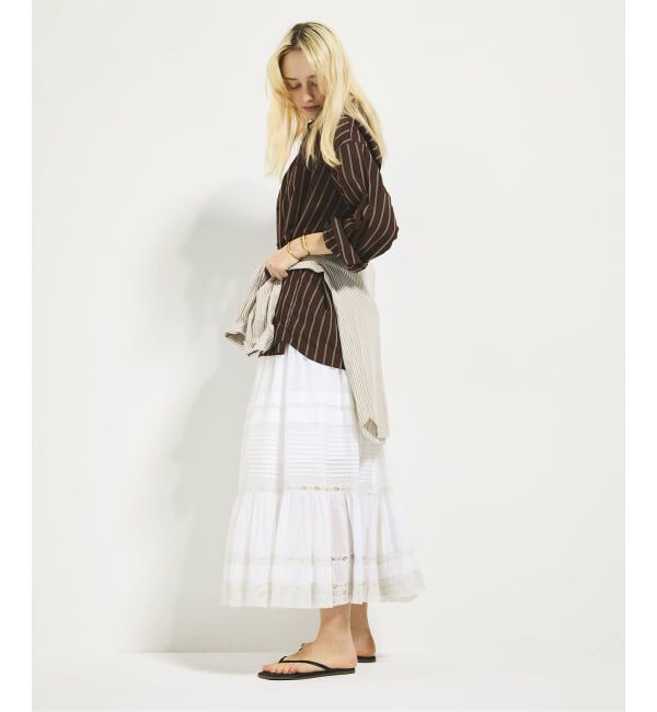 Plage「IND VOIL マキシスカート」|スカート|