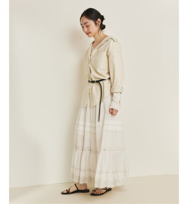 Plage「IND VOIL マキシスカート」|スカート|