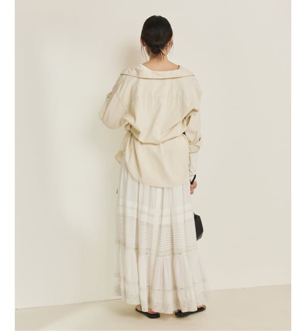 Plage「IND VOIL マキシスカート」|スカート|