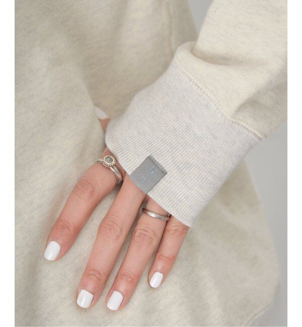 IENA「LOOPWHEELER for LOWERCASE 別注 ライトツリウラケ ルーズフィットスウェット」|スウェット・ジャージ|