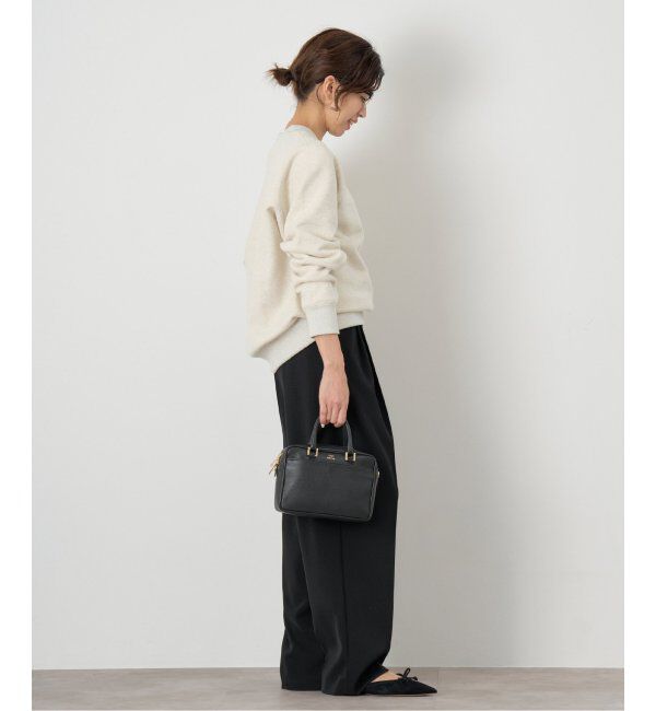 IENA「LOOPWHEELER for LOWERCASE 別注 ライトツリウラケ ルーズフィットスウェット」|スウェット・ジャージ|