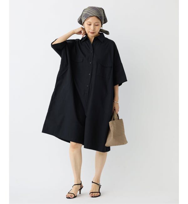 IENA「《WEB限定/追加》C.ブロードショートオールインワン」|オールインワン|