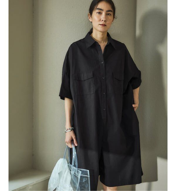 IENA「《WEB限定/追加》C.ブロードショートオールインワン」|オールインワン|