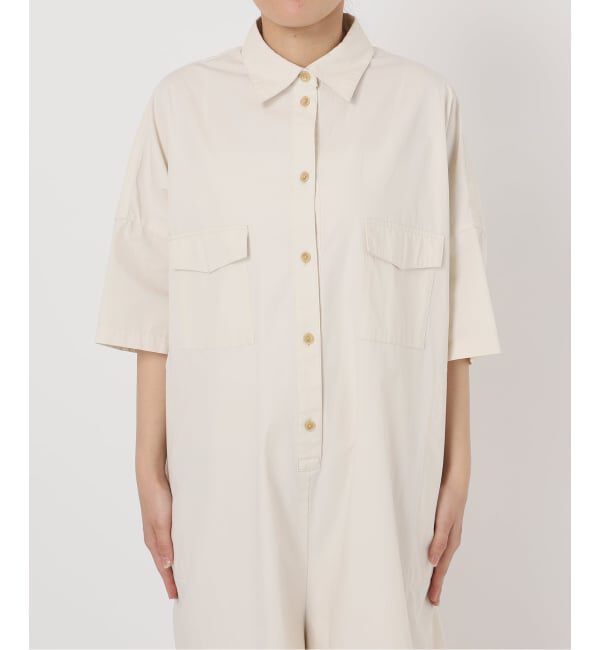 IENA「《WEB限定/追加》C.ブロードショートオールインワン」|オールインワン|