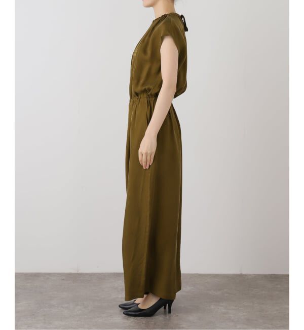 IENA「ギャザーネックオールインワン」|オールインワン|