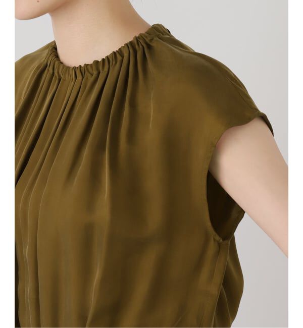 IENA「ギャザーネックオールインワン」|オールインワン|