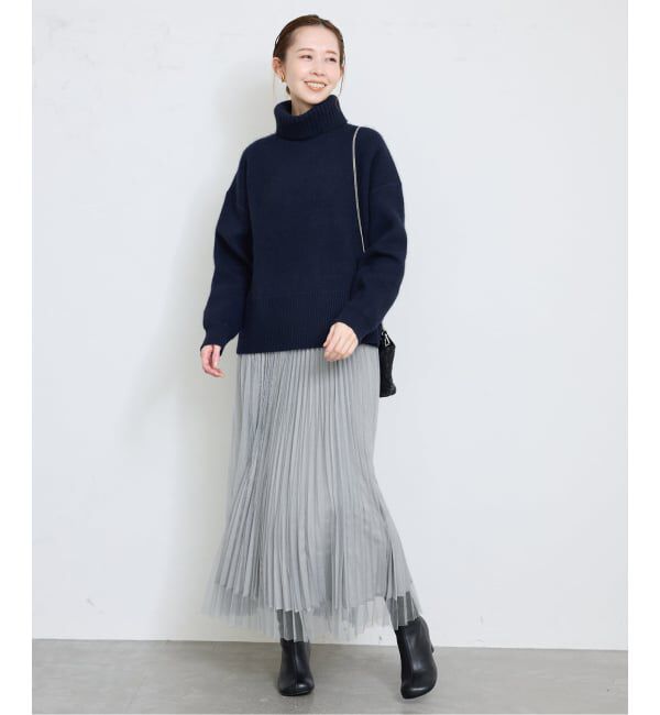 SLOBE IENA「《追加》リバーシブルプリーツスカート」|スカート|