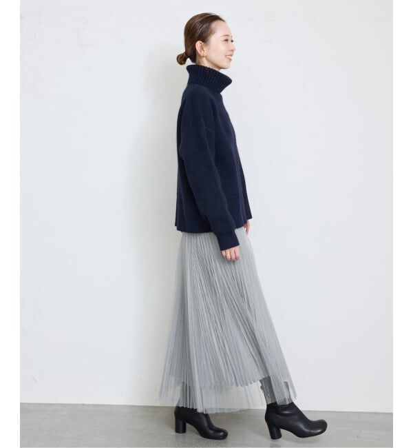 SLOBE IENA「《追加》リバーシブルプリーツスカート」|スカート|