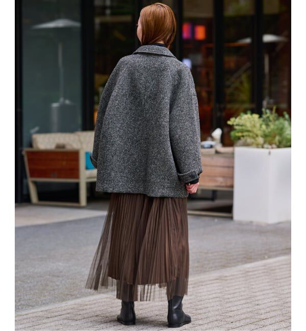 SLOBE IENA「《追加》リバーシブルプリーツスカート」|スカート|