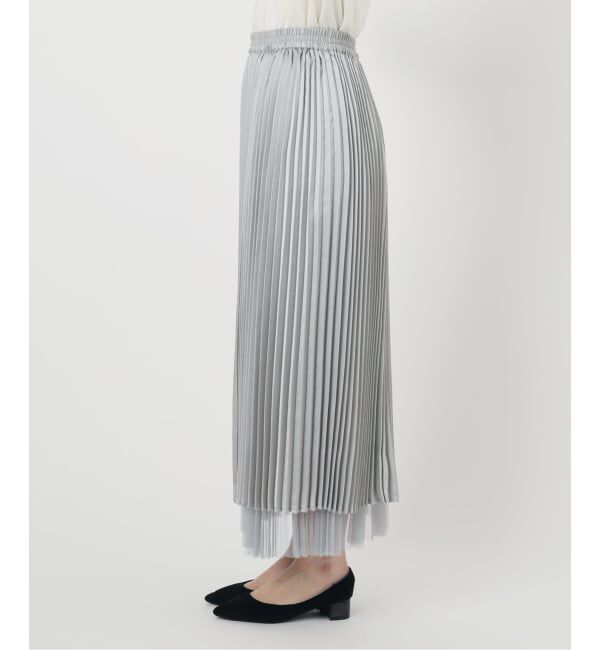 SLOBE IENA「《追加》リバーシブルプリーツスカート」|スカート|