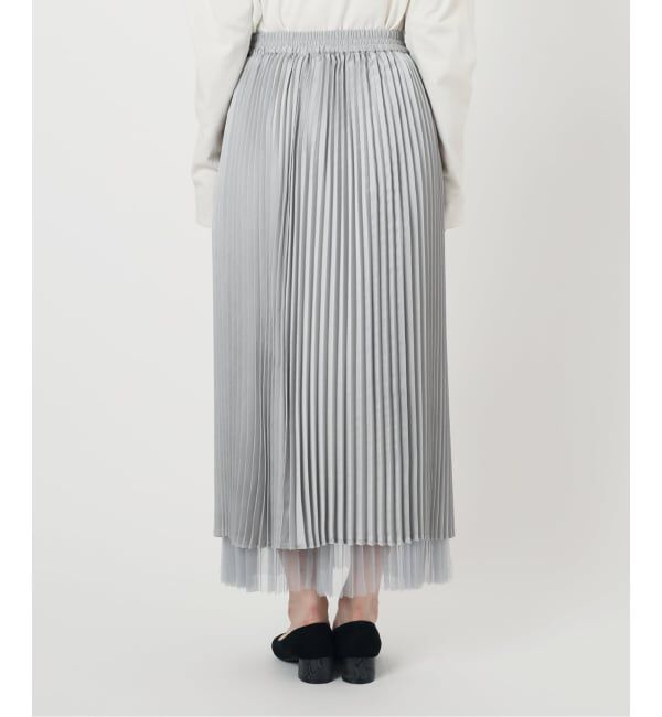 SLOBE IENA「《追加》リバーシブルプリーツスカート」|スカート|
